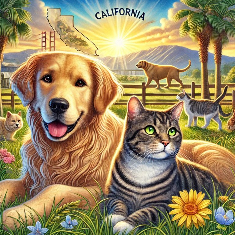 Pets in California Families